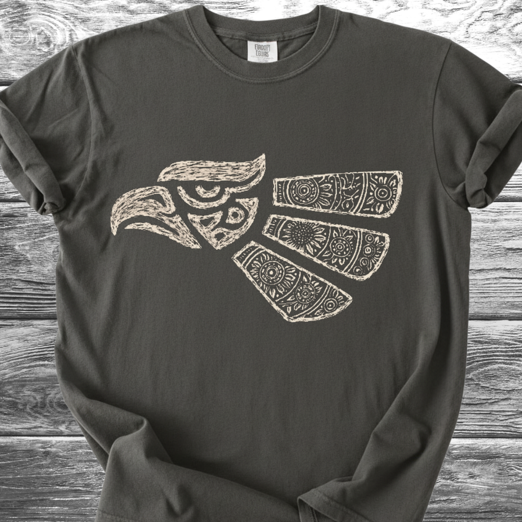 Golden Eagle Mandala TShirt
