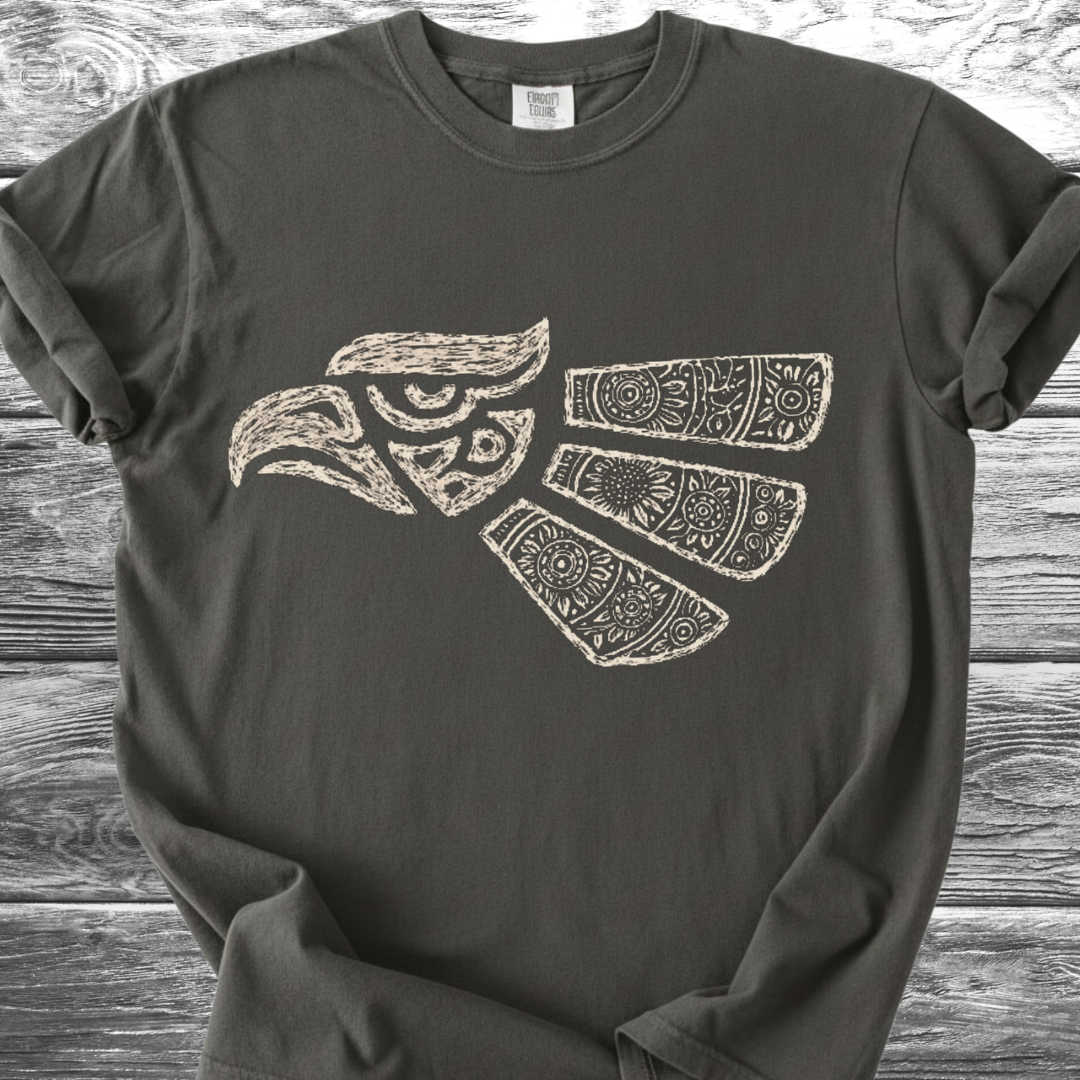 Golden Eagle Mandala TShirt