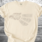 Golden Eagle Mandala TShirt