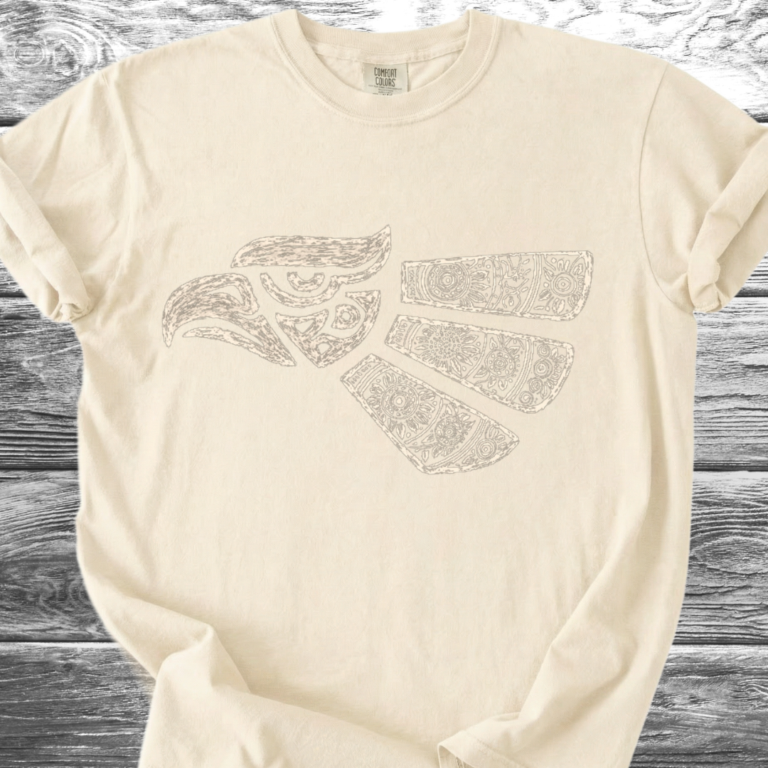Golden Eagle Mandala TShirt