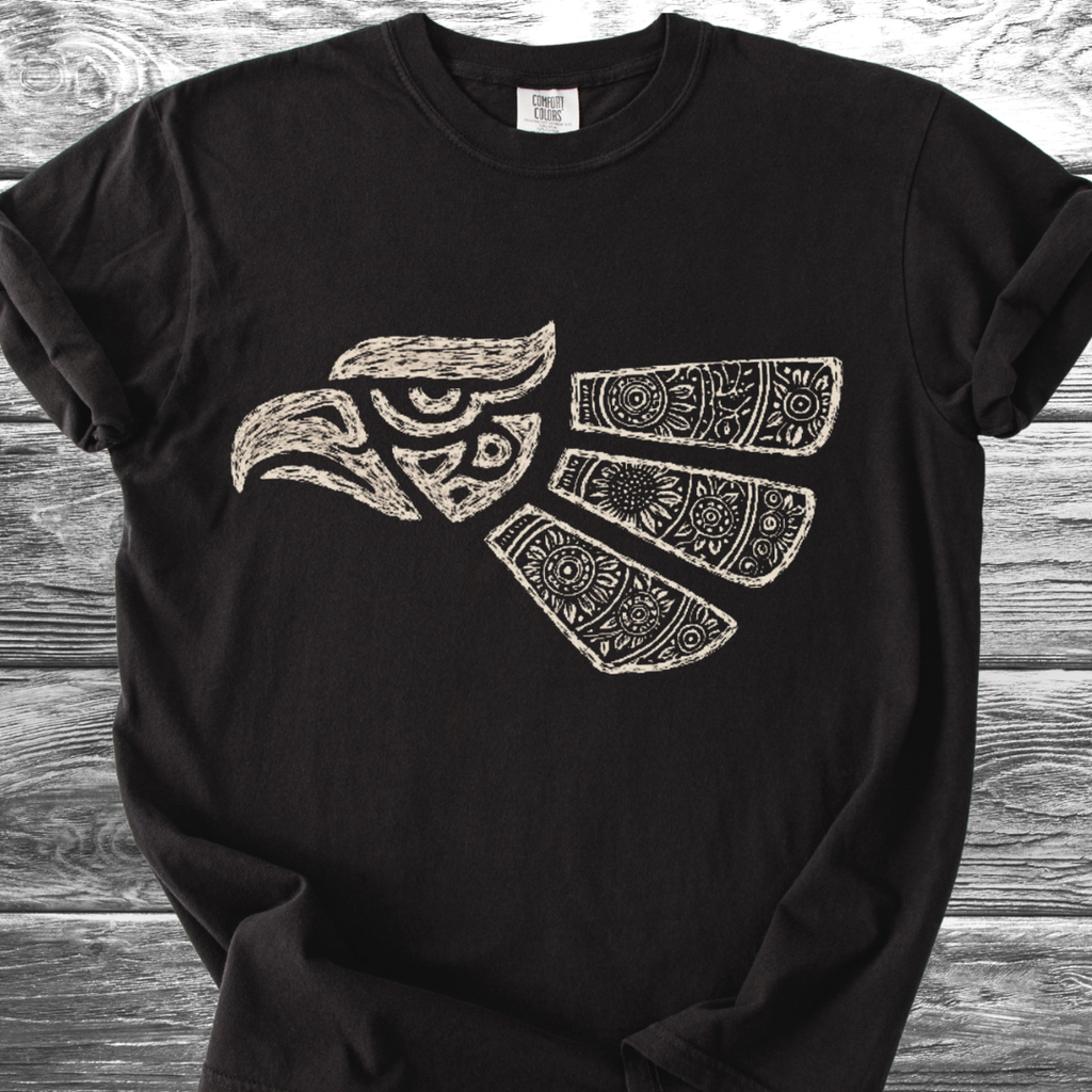 Golden Eagle Mandala TShirt