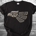 Golden Eagle Mandala TShirt