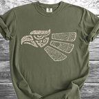 Golden Eagle Mandala TShirt