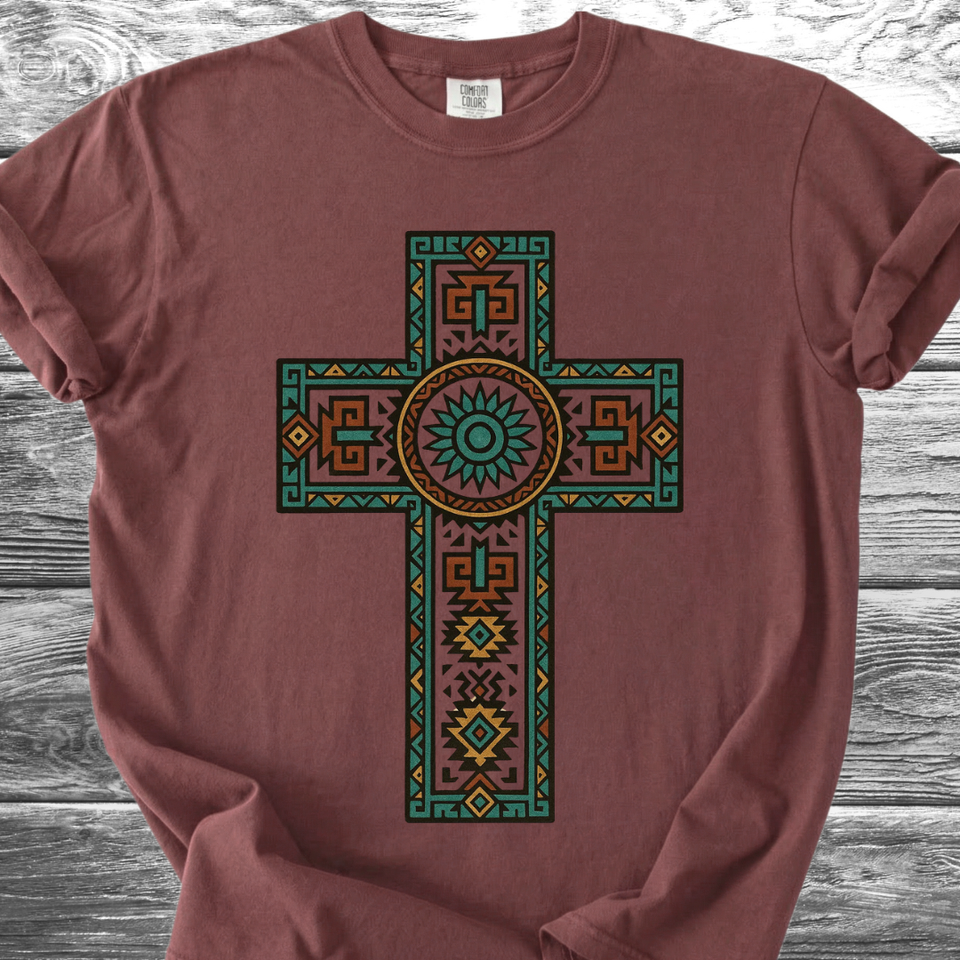 Tribal Cross TShirt