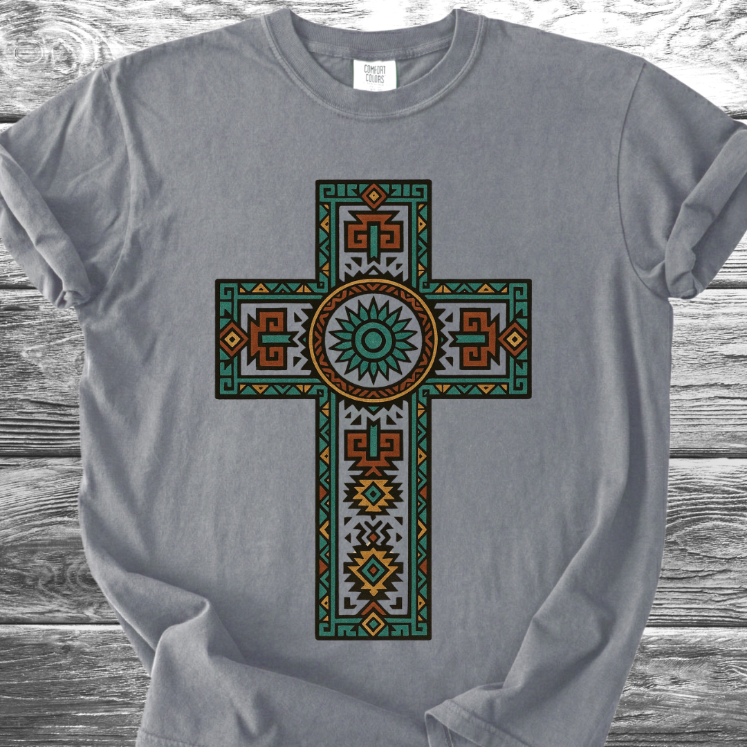 Tribal Cross TShirt