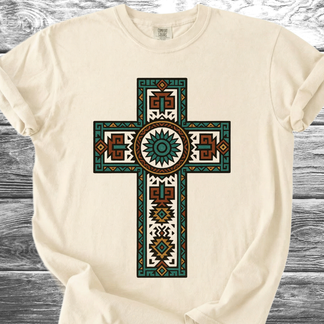 Tribal Cross TShirt