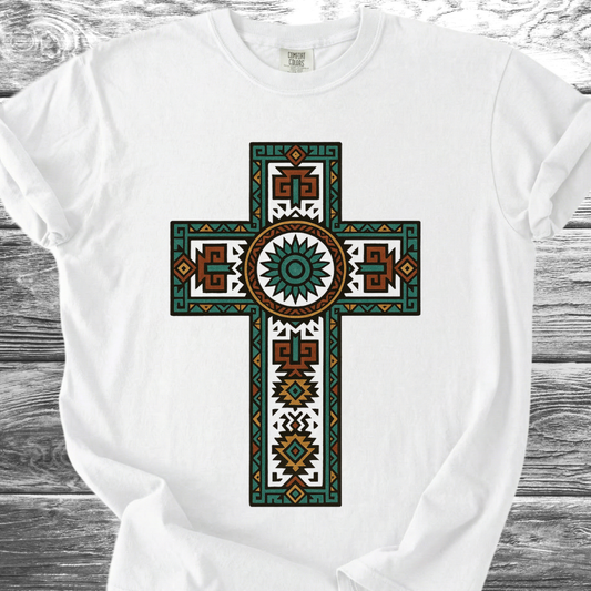 Tribal Cross TShirt