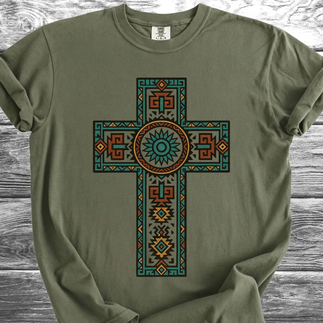 Tribal Cross TShirt