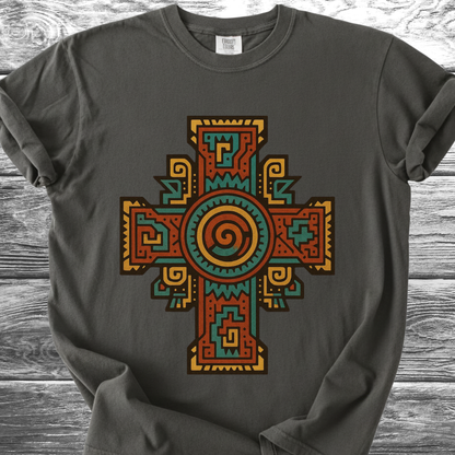 Tribal Cross Bold TShirt