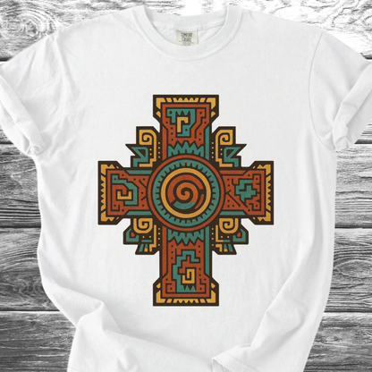 Tribal Cross Bold TShirt