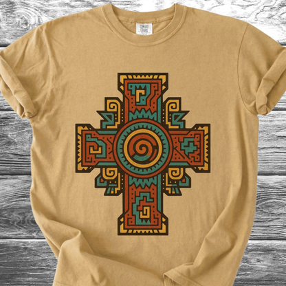 Tribal Cross Bold TShirt