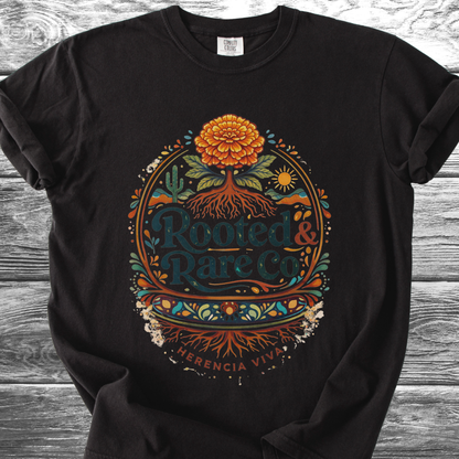 Rooted & Rare Co. Herencia Viva TShirt