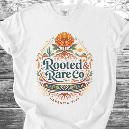 Rooted & Rare Co. Herencia Viva TShirt