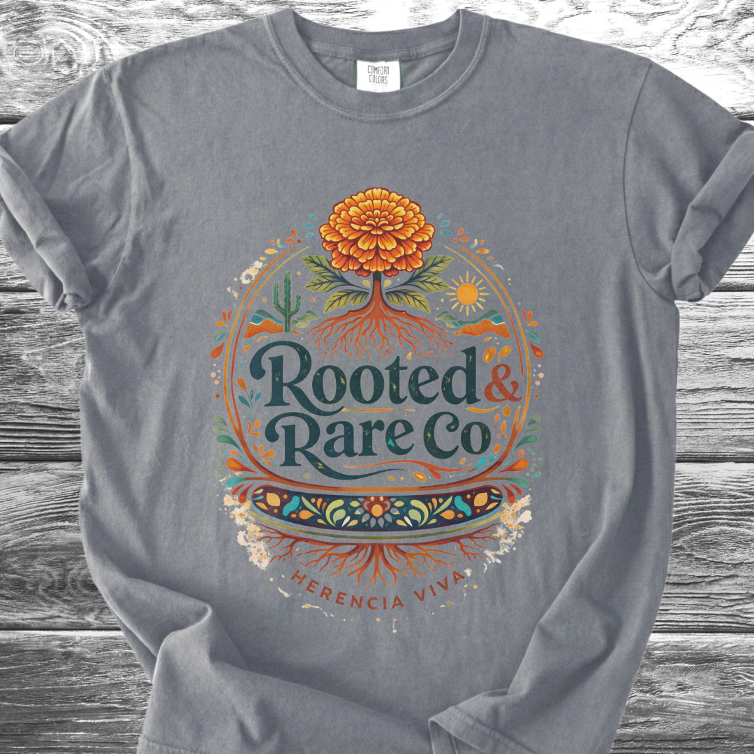 Rooted & Rare Co. Herencia Viva TShirt