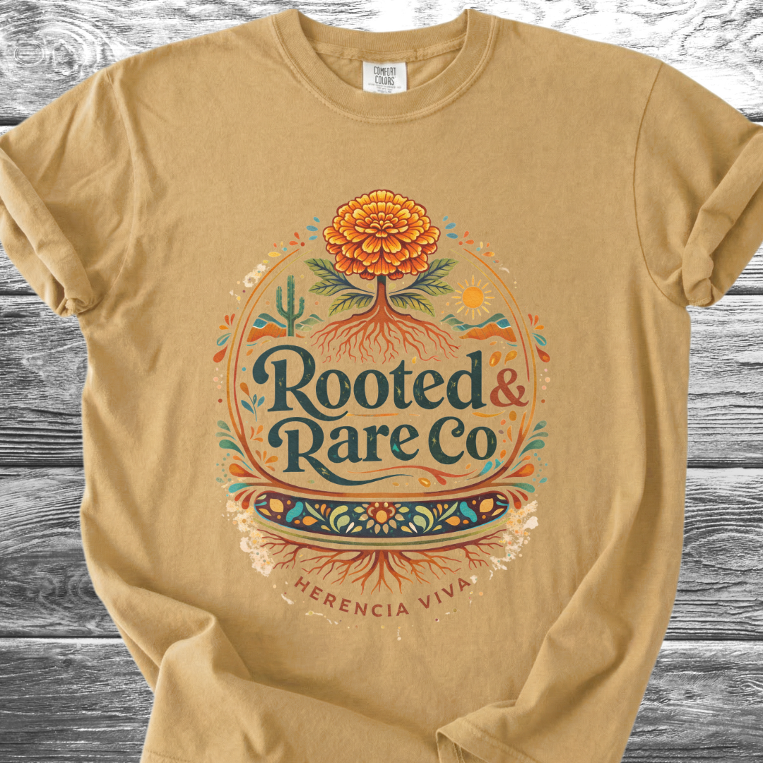 Rooted & Rare Co. Herencia Viva TShirt