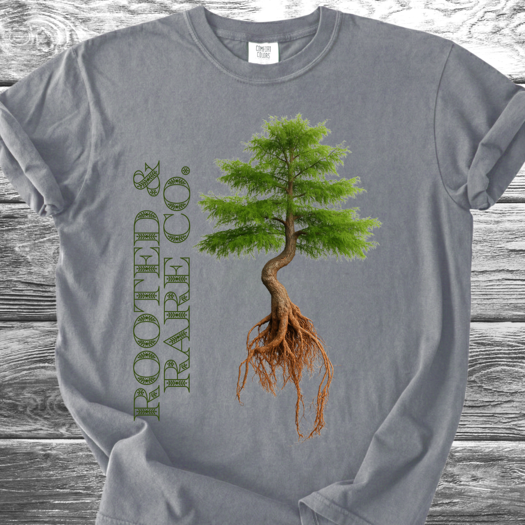 Rooted & Rare Co. Green TShirt