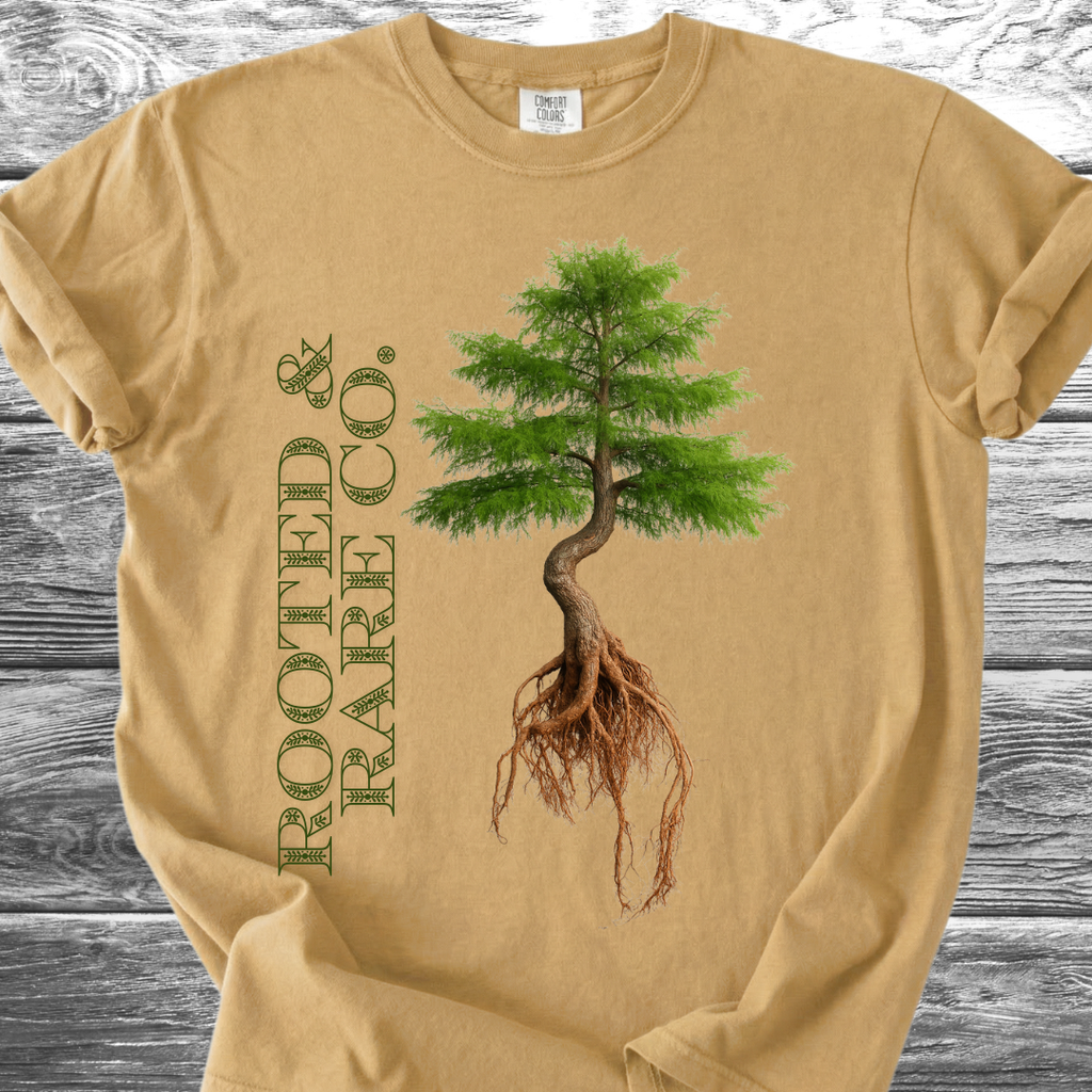 Rooted & Rare Co. Green TShirt