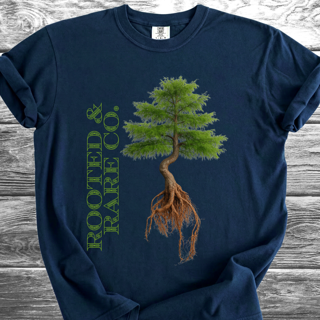 Rooted & Rare Co. Green TShirt
