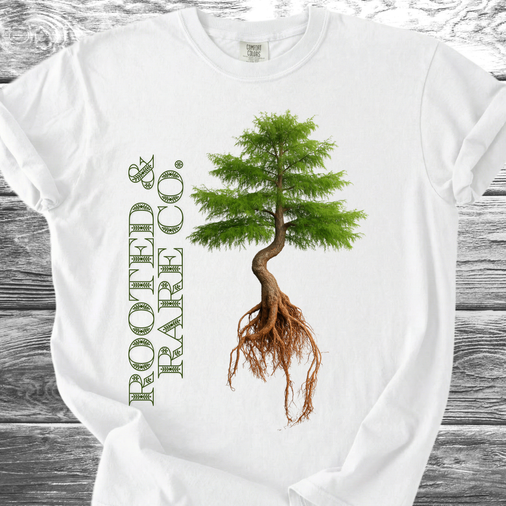 Rooted & Rare Co. Green TShirt