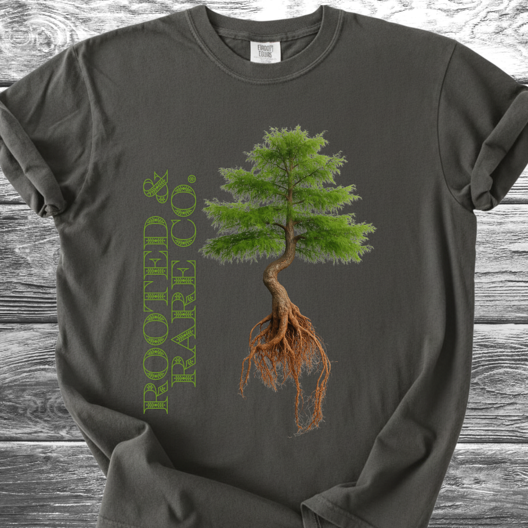Rooted & Rare Co. Green TShirt