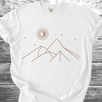 Mountains At Night TShirt