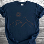 Mountains At Night TShirt