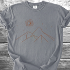 Mountains At Night TShirt
