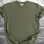 Mountains At Night TShirt
