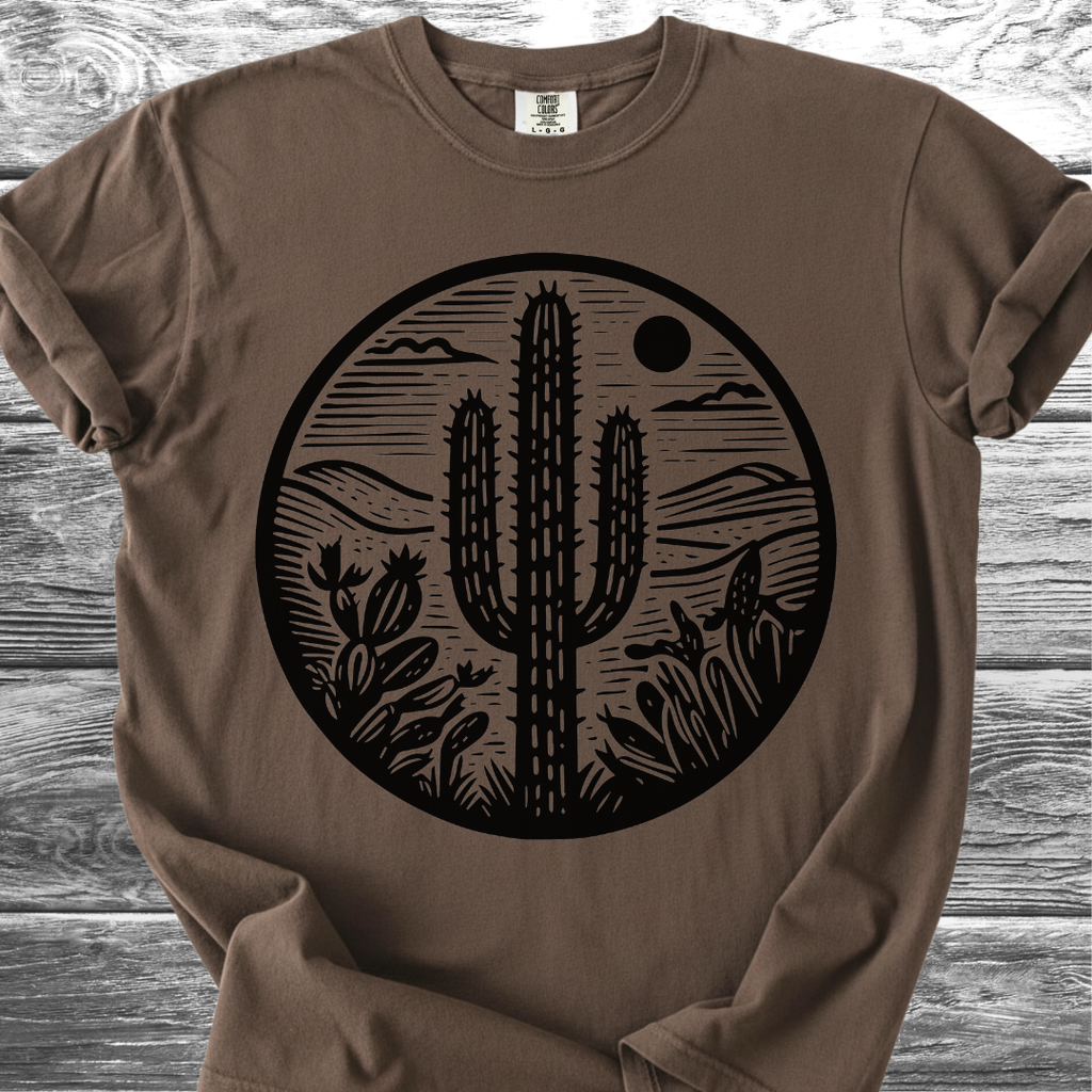 Cactus High Noon Graphic TShirt