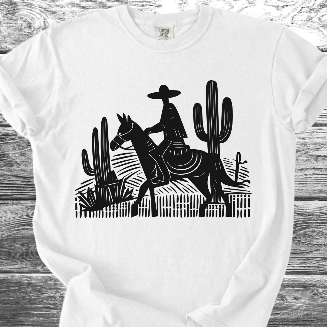 Vaquero Silhouette  TShirt