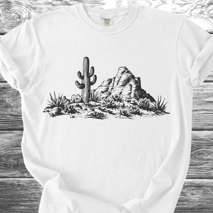 Cactus Outlined TShirt