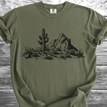 Cactus Outlined TShirt