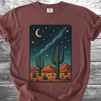 Cactus In The Desert Night TShirt