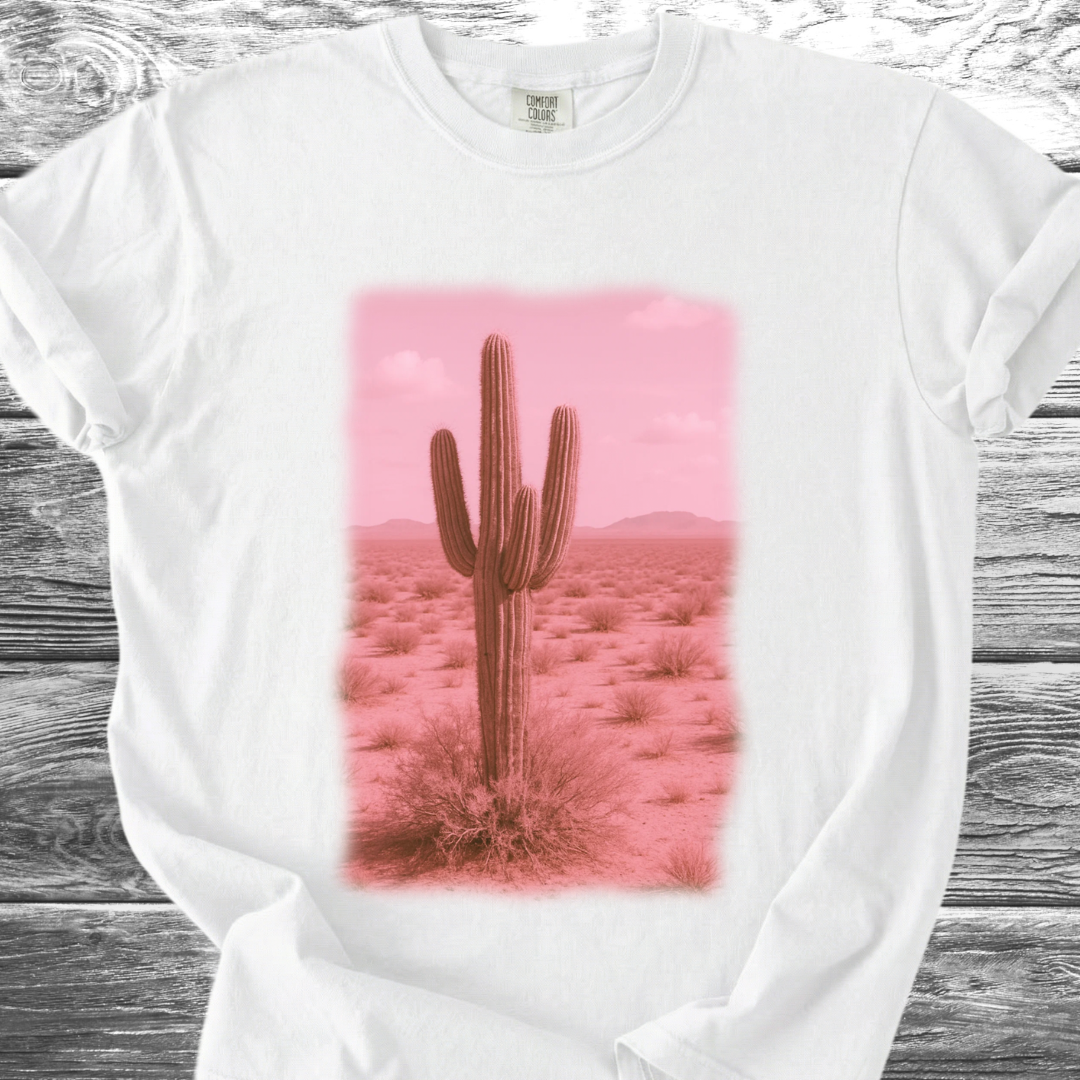 Cactus Pink Desert TShirt