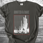 Cactus Rooted & Rare Graphic White TShirt
