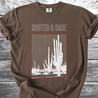 Cactus Rooted & Rare Graphic White TShirt