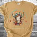 Rooted & Rare Bull Skull TShirt
