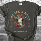 Rooted & Rare Bull Skull TShirt