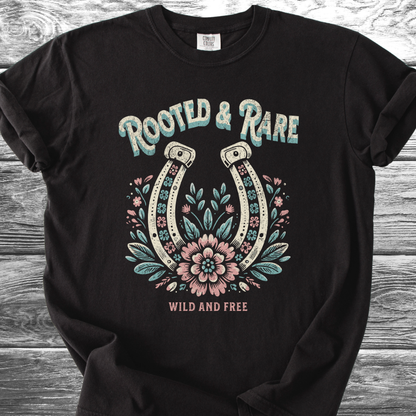 Rooted & Rare Wild and Free TShirt