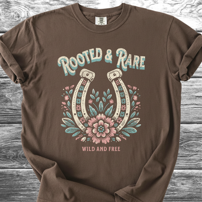 Rooted & Rare Wild and Free TShirt