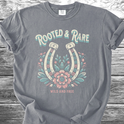 Rooted & Rare Wild and Free TShirt