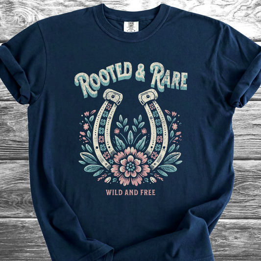 Rooted & Rare Wild and Free TShirt