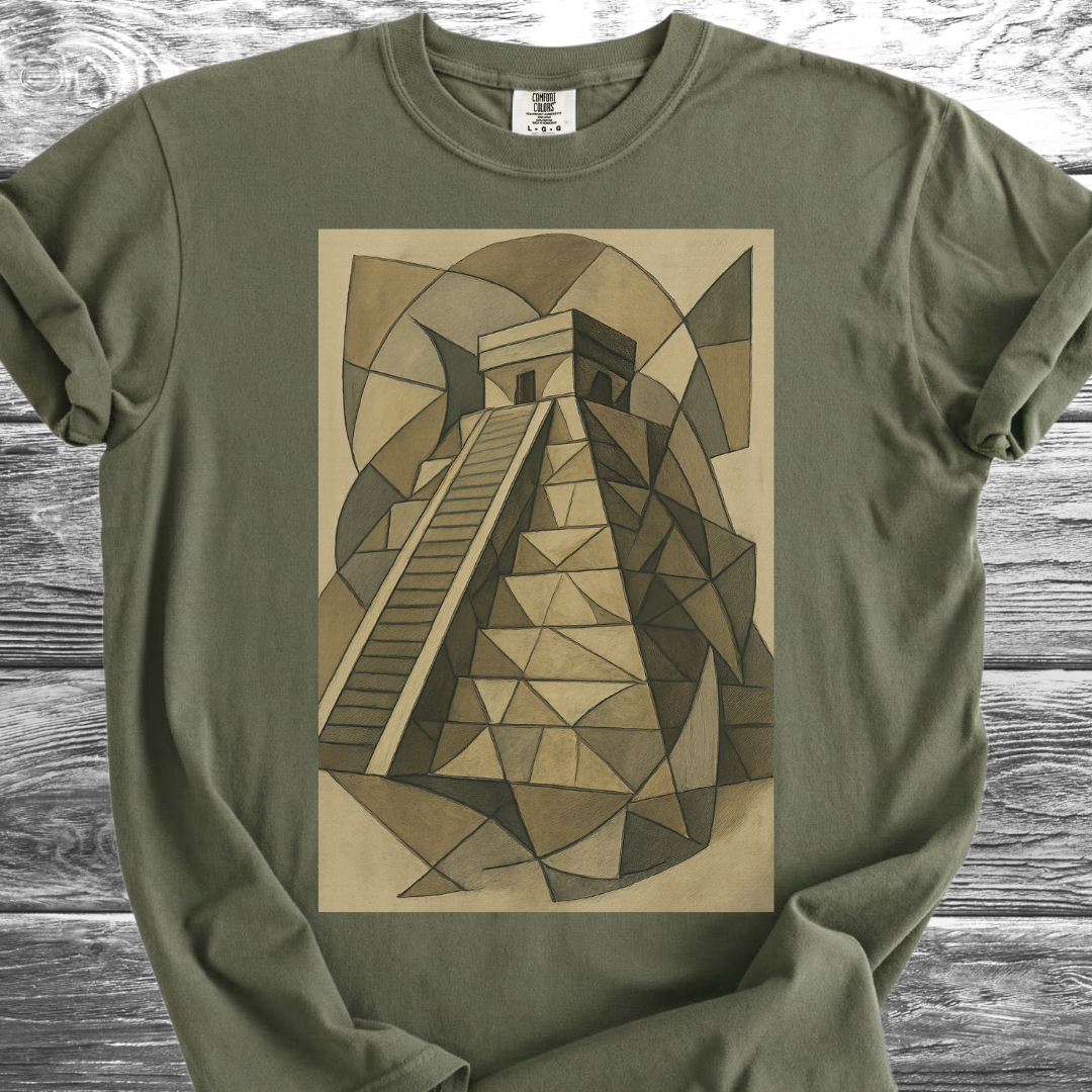 Abstract Chichén Itzá TShirt
