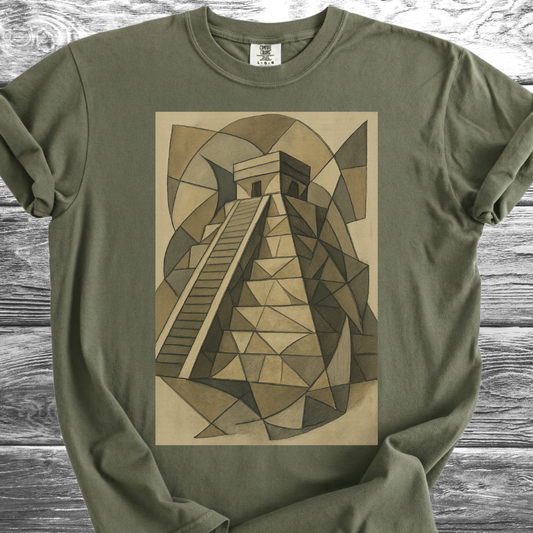 Abstract Chichén Itzá TShirt