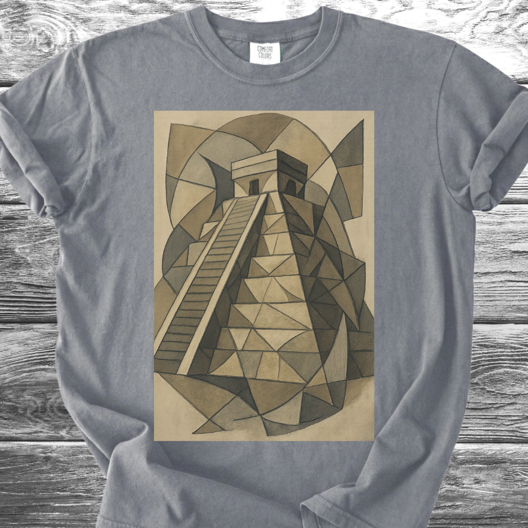 Abstract Chichén Itzá TShirt