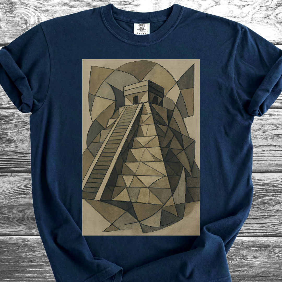 Abstract Chichén Itzá TShirt