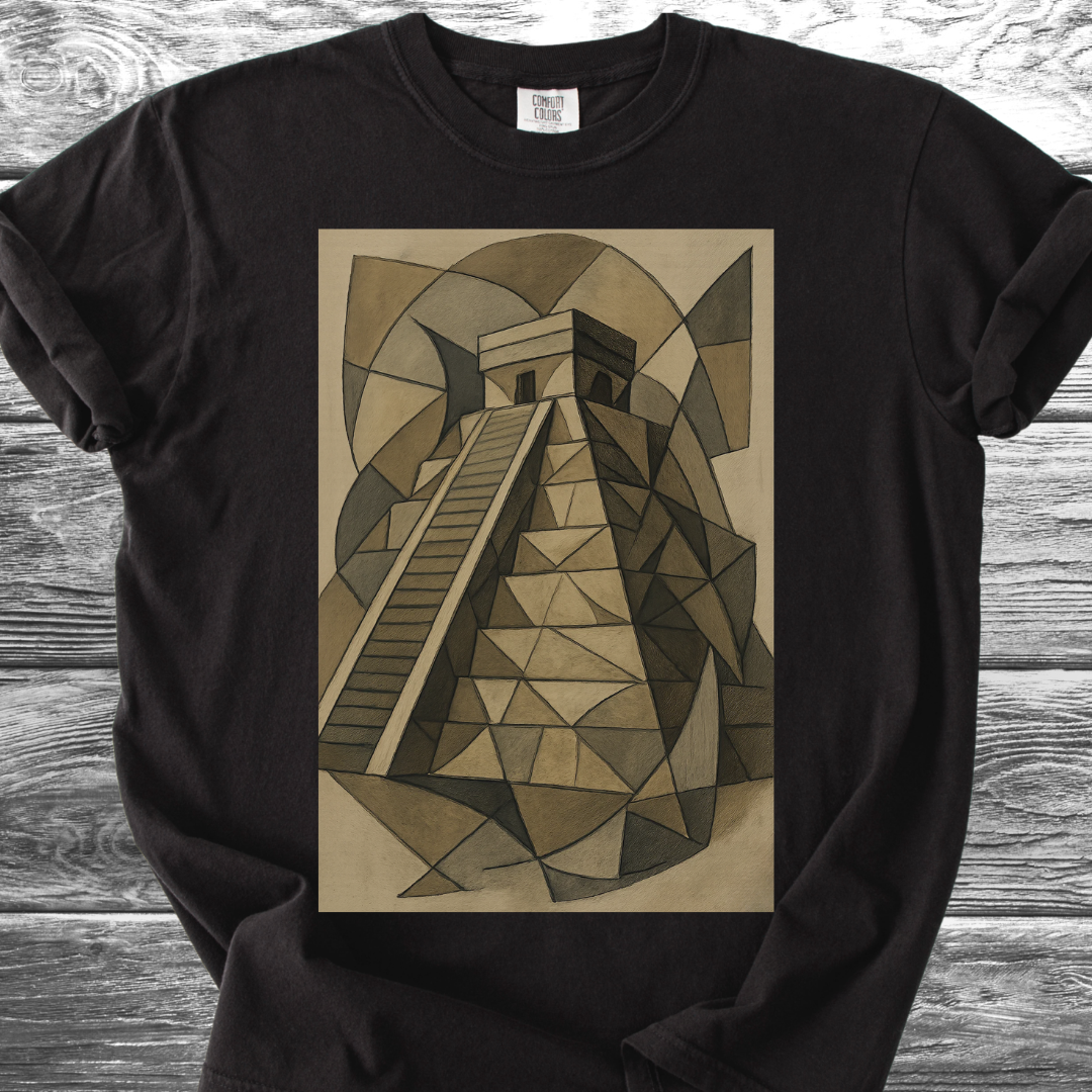 Abstract Chichén Itzá TShirt