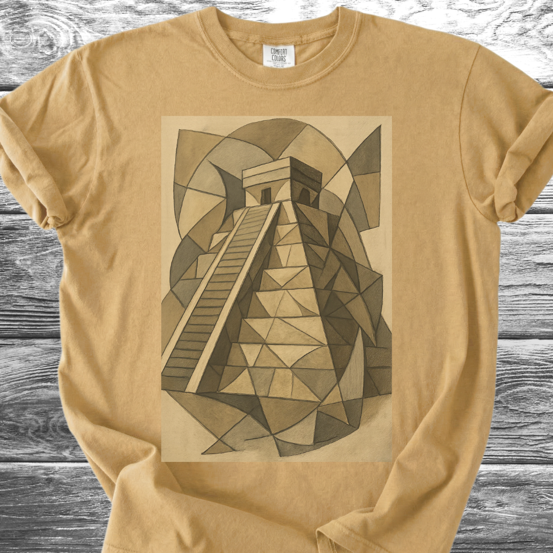 Abstract Chichén Itzá TShirt