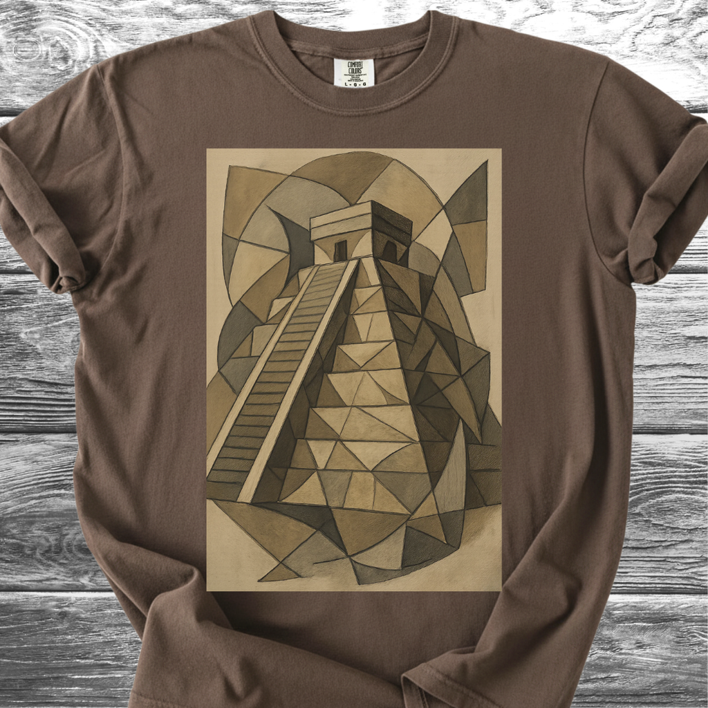 Abstract Chichén Itzá TShirt