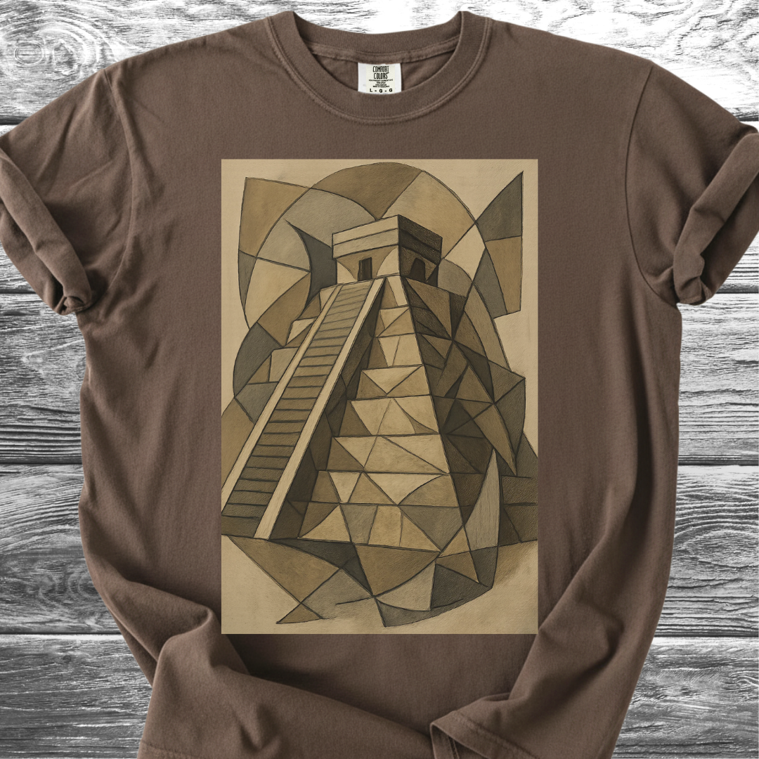 Abstract Chichén Itzá TShirt